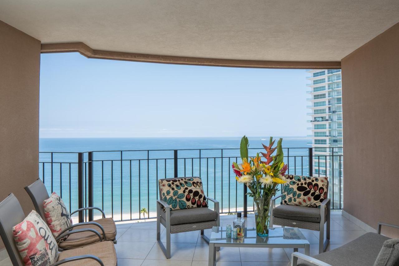Ocean Front Condo Sleeps 4 Adults-Grand Venetian T3000-1606 Puerto Vallarta Eksteriør billede