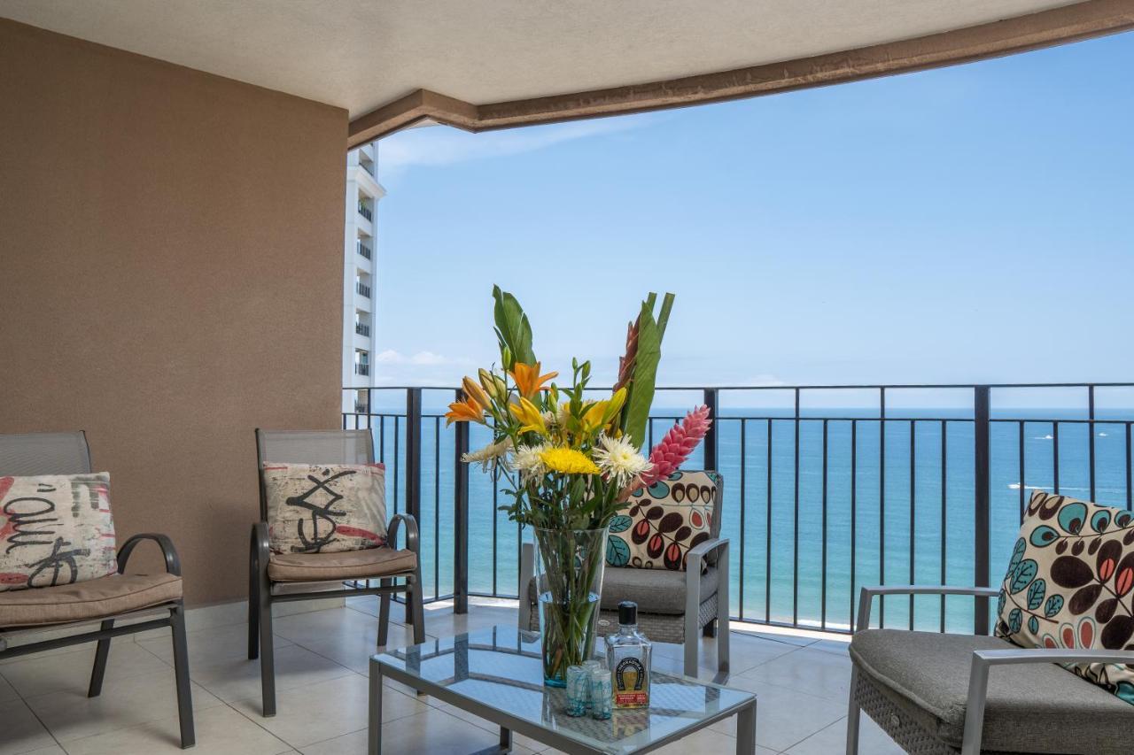 Ocean Front Condo Sleeps 4 Adults-Grand Venetian T3000-1606 Puerto Vallarta Eksteriør billede
